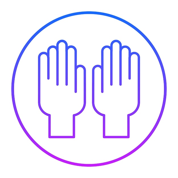 Ilustración vectorial de guantes de limpieza