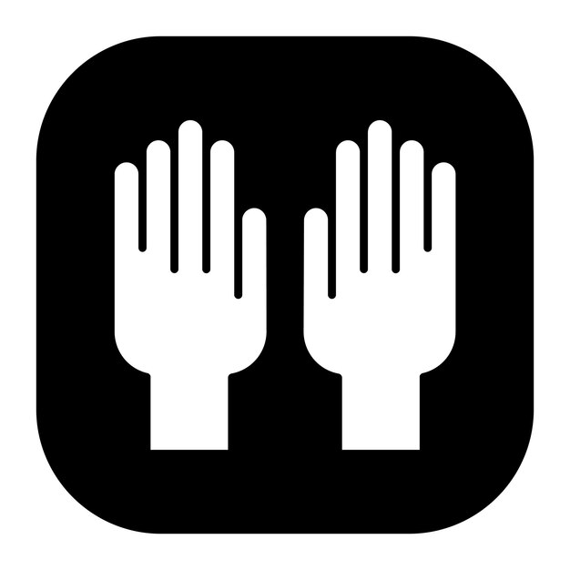 Ilustración vectorial de guantes de limpieza