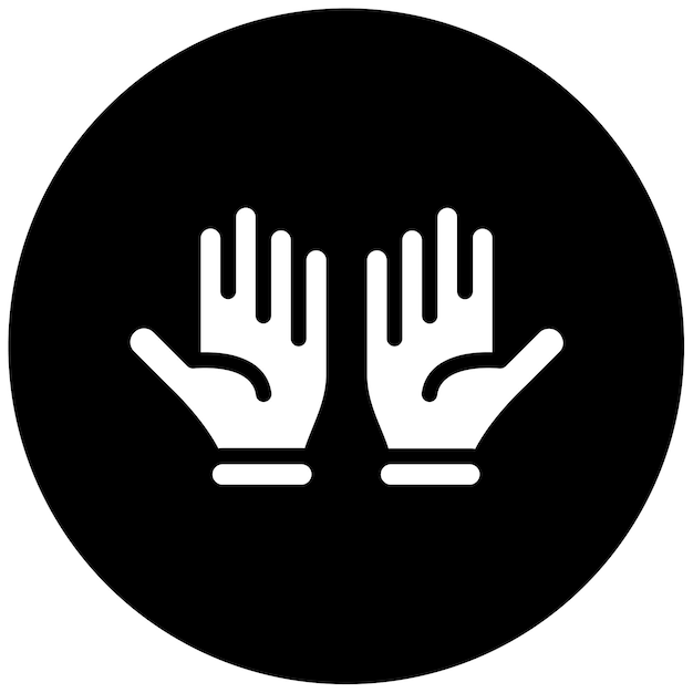 Ilustración vectorial de guantes