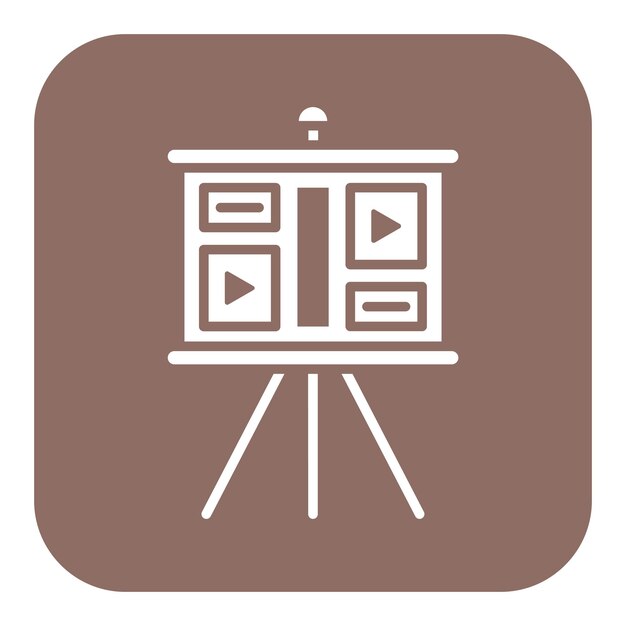 Ilustración vectorial del guión gráfico