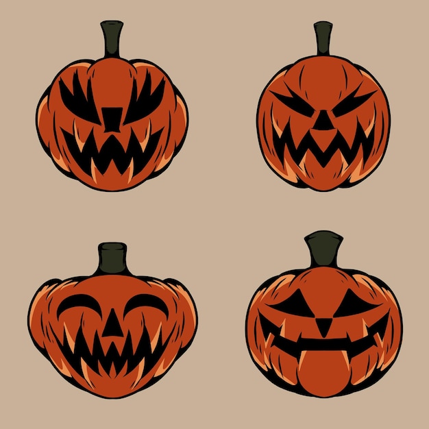 Ilustración vectorial de Halloween