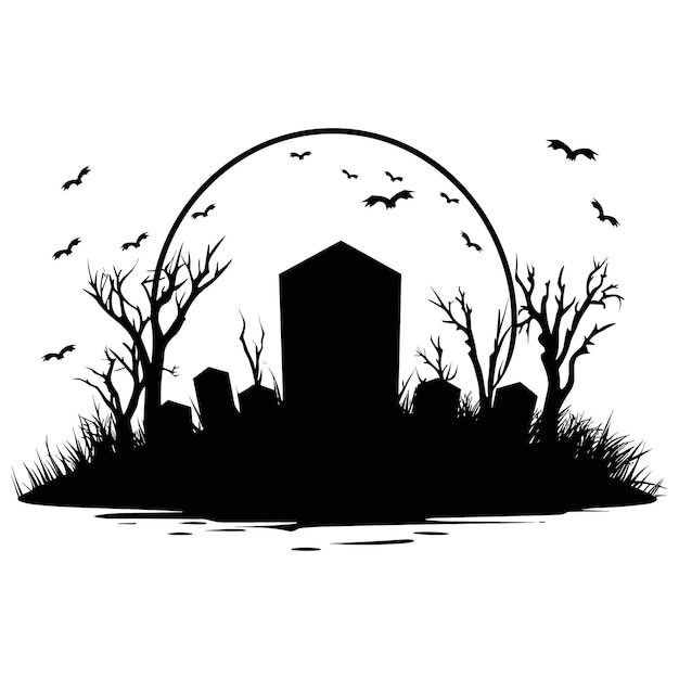 Ilustración vectorial de Halloween