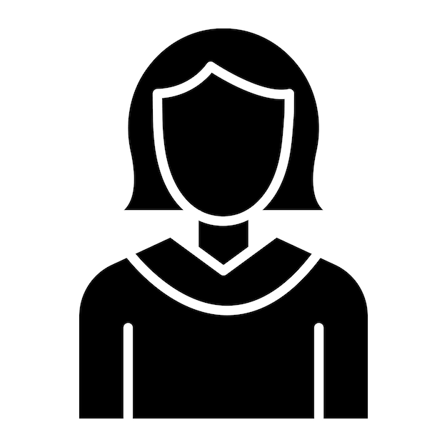Ilustración vectorial de las hembras