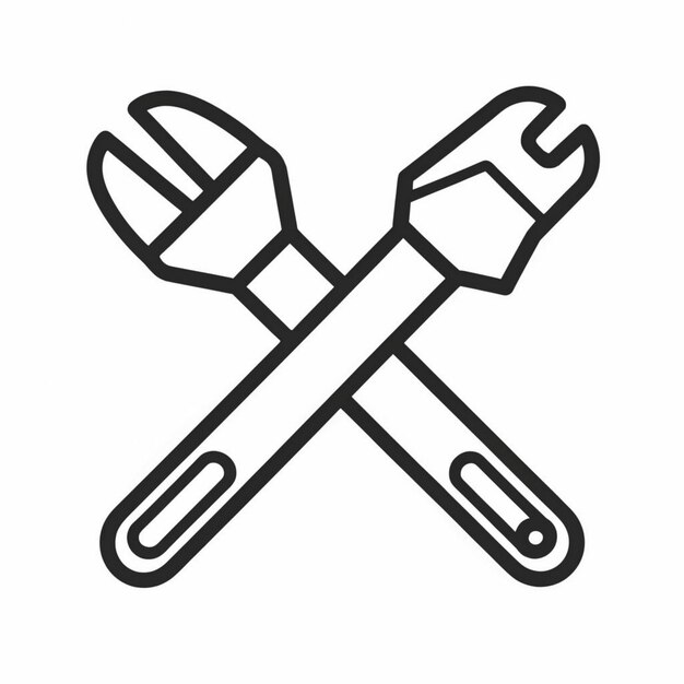 Ilustración vectorial de herramientas de trabajo