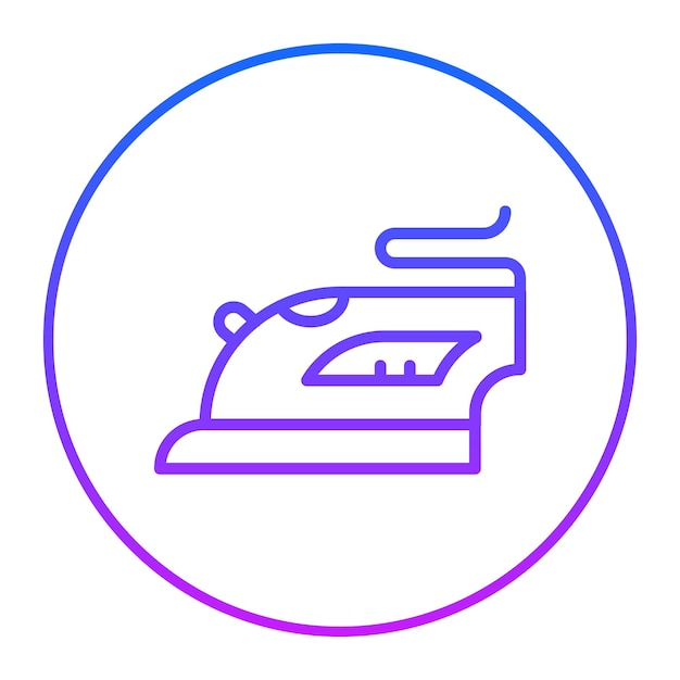 Ilustración vectorial de hierro