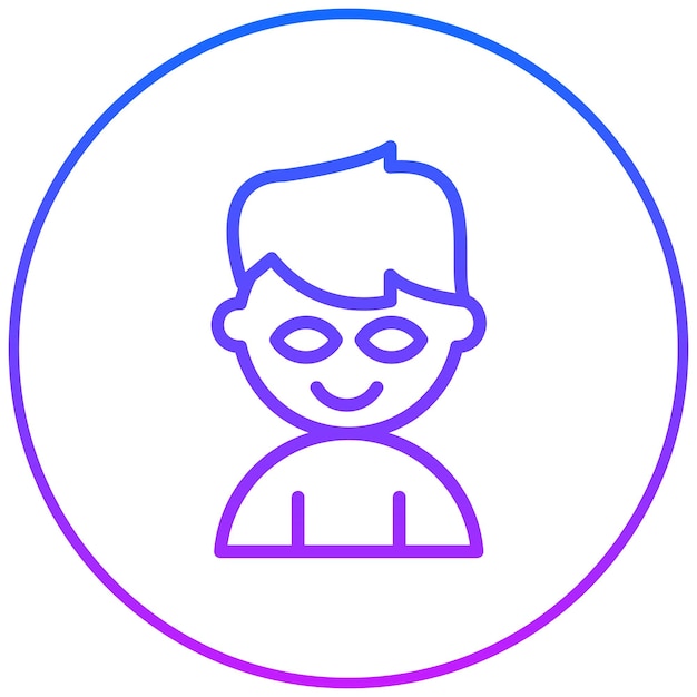 Ilustración vectorial del hijo