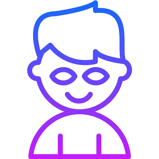 Ilustración vectorial del hijo