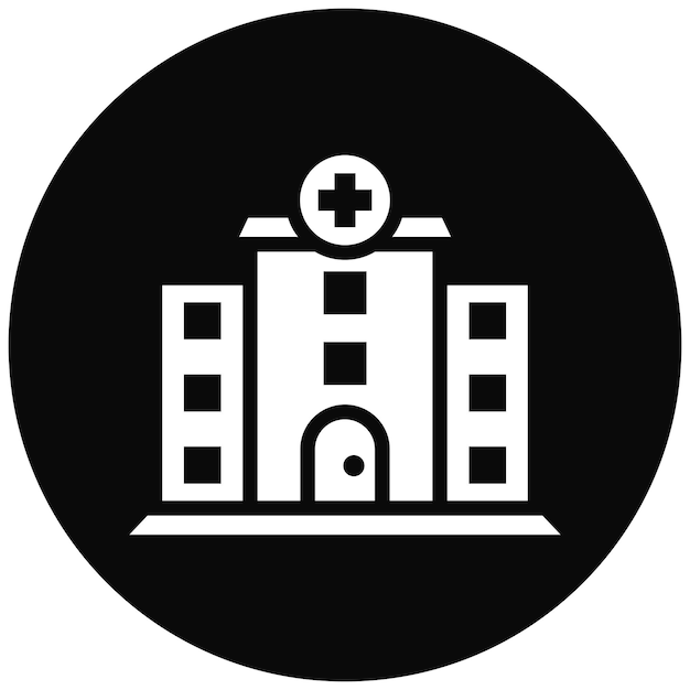 Ilustración vectorial del hospital