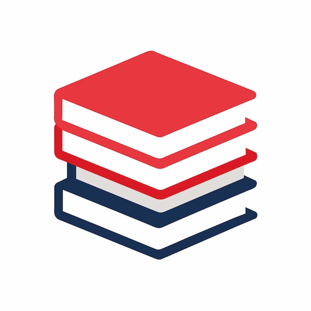 Ilustración vectorial del icono del libro 12