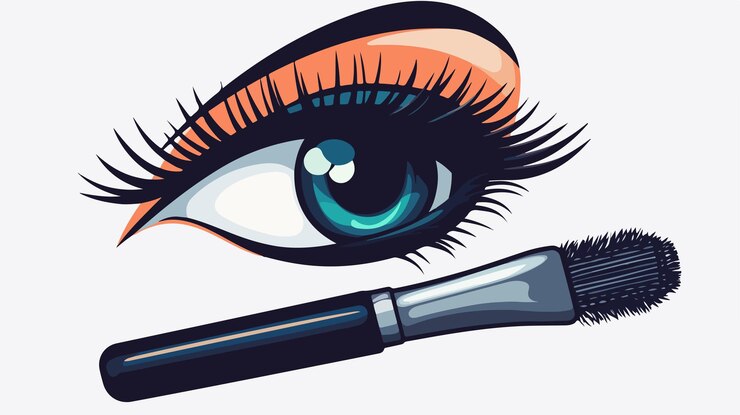 Vector ilustración vectorial del icono de máscara de dibujos animados en fondo blanco