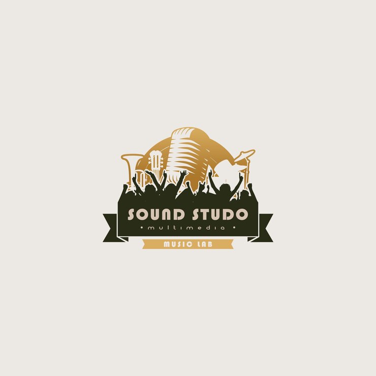 Ilustración vectorial del icono de la música Notas musicales con estilo de arte de línea para concierto o canción de coro de acordes