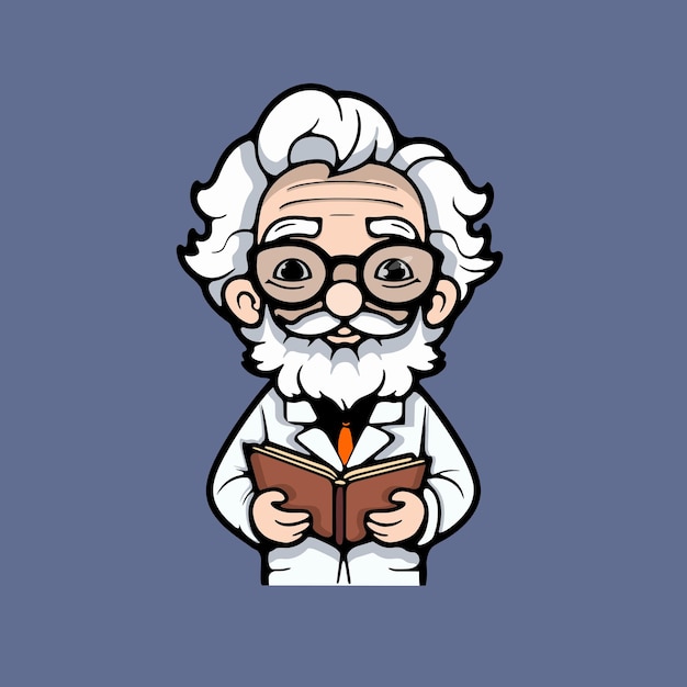 Vector la ilustración vectorial del icono del profesor