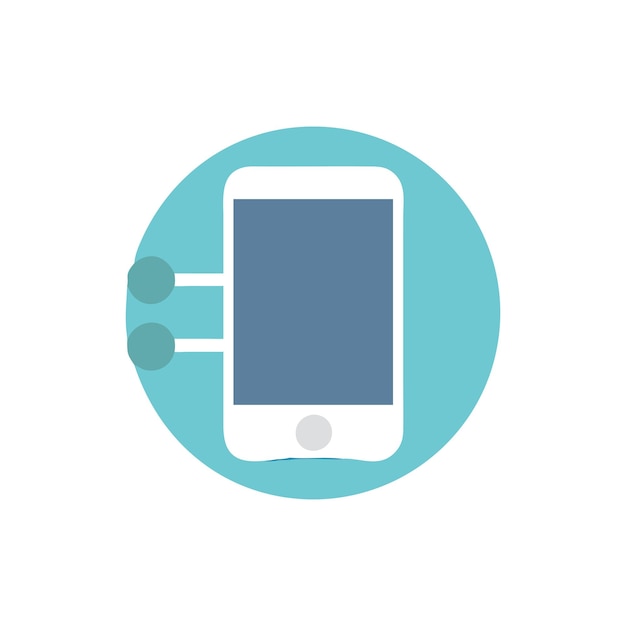 Ilustración vectorial del icono de la tecnología