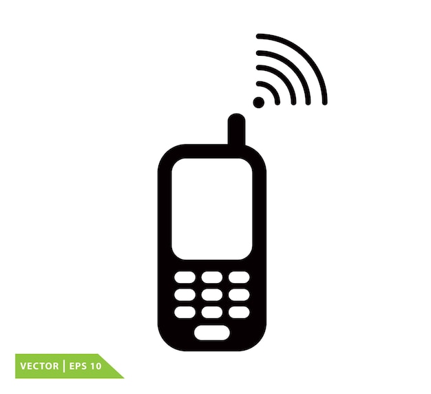 Ilustración vectorial del icono del teléfono inteligente