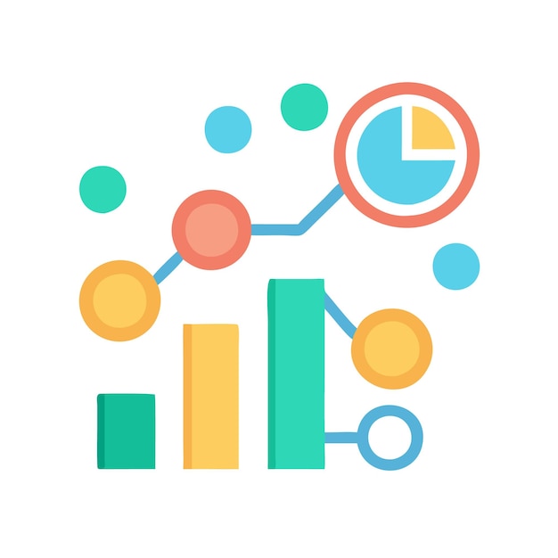 Ilustración vectorial de iconografía en fondo blanco
