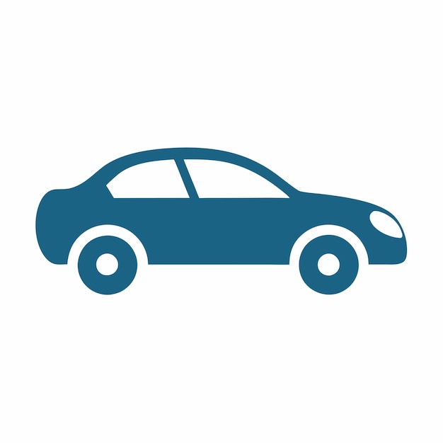 Ilustración vectorial de íconos de automóviles de colores