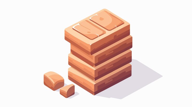 Vector ilustración vectorial de iconos de ladrillos uso profesional de símbolos para proyectos de construcción