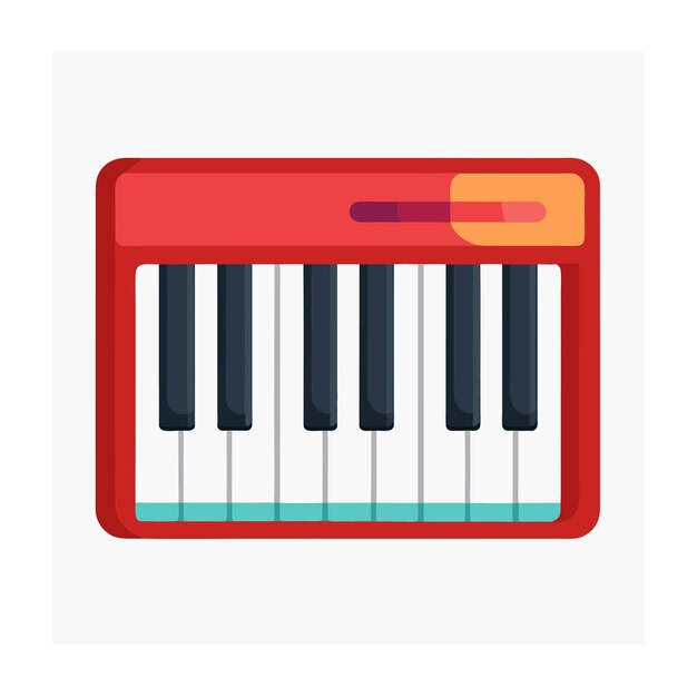 Ilustración vectorial de íconos de materiales para la educación