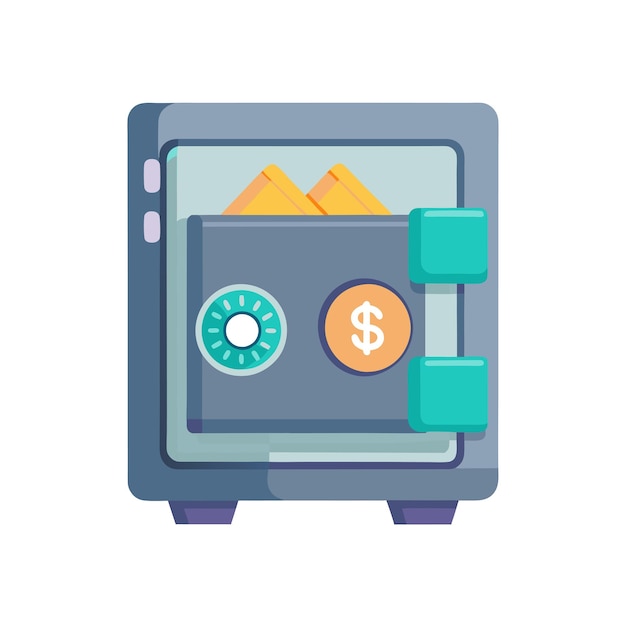 Ilustración vectorial de íconos de negocios y finanzas