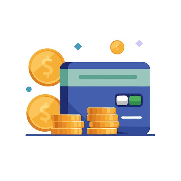 Ilustración vectorial de íconos de negocios y finanzas