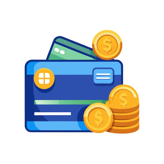 Ilustración vectorial de íconos de negocios y finanzas