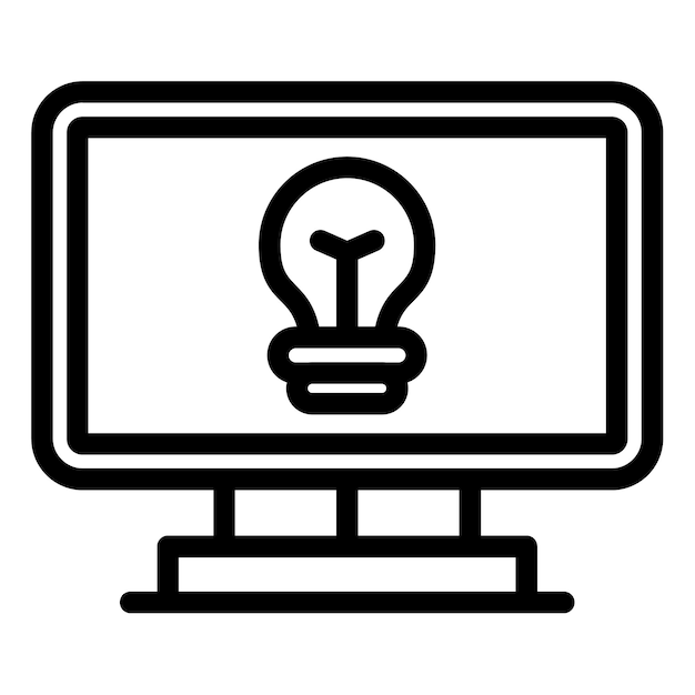 Ilustración vectorial de la idea de negocio