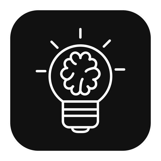 Ilustración vectorial de ideas creativas