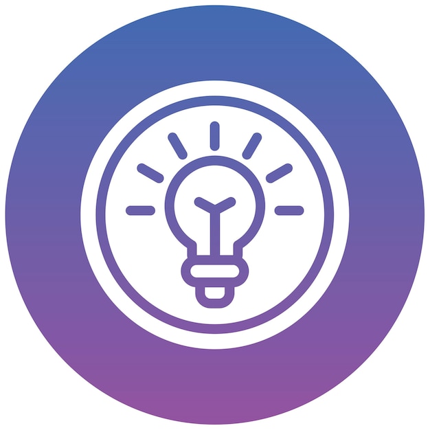 Ilustración vectorial de la iluminación