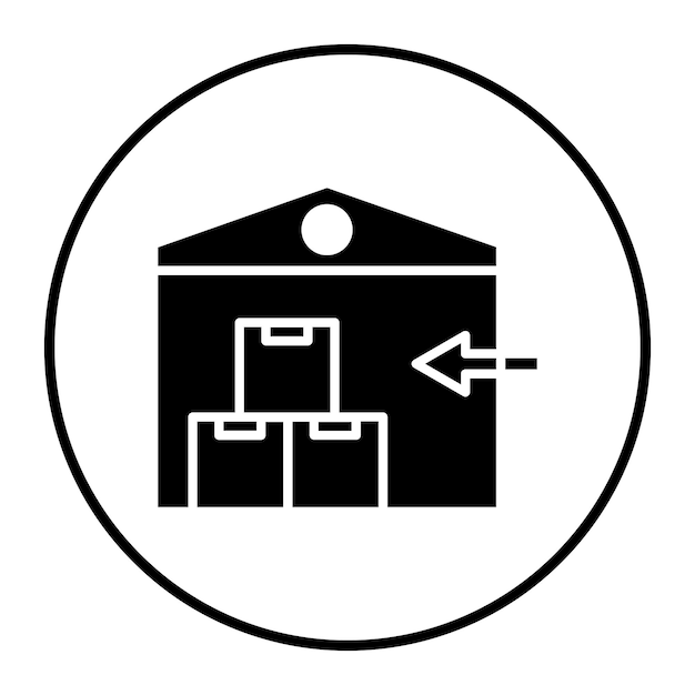 Ilustración vectorial de importación