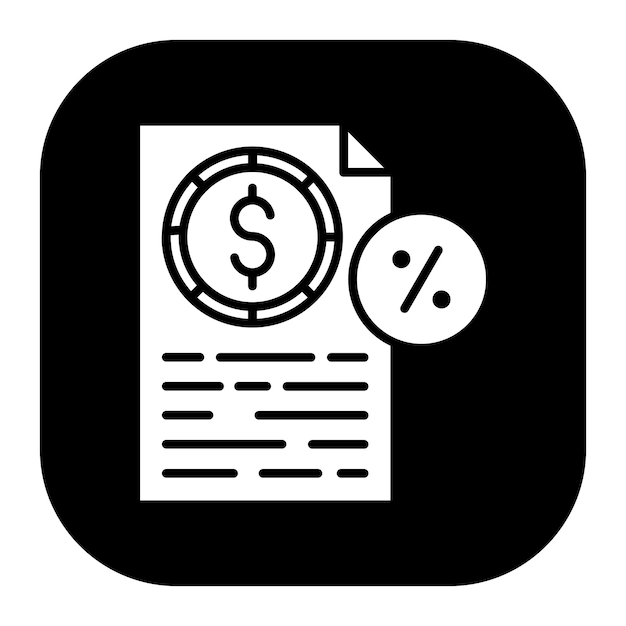 Ilustración vectorial de los impuestos