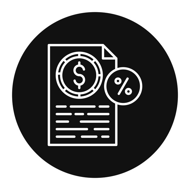 Ilustración vectorial de los impuestos