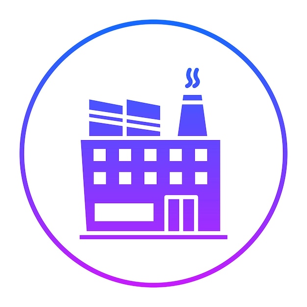 Ilustración vectorial de la industria