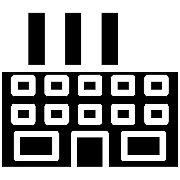 Ilustración vectorial de la industria