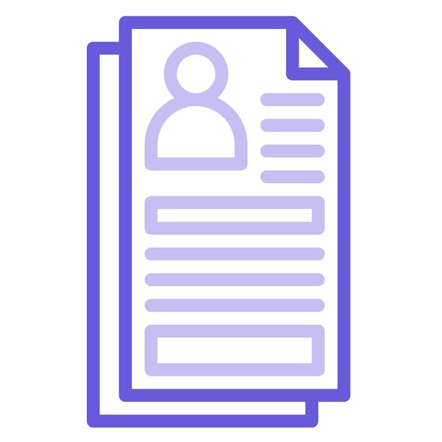 Ilustración vectorial de información de los estudiantes