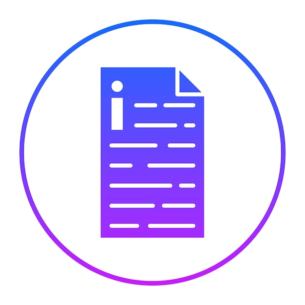 Ilustración vectorial de la información