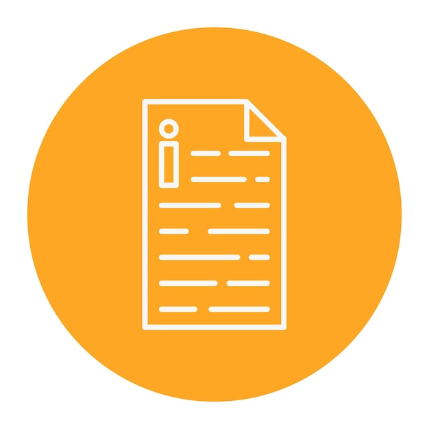 Ilustración vectorial de la información
