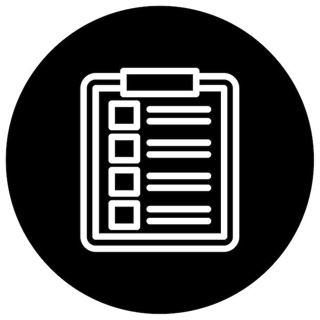 Ilustración vectorial del informe de ensayo