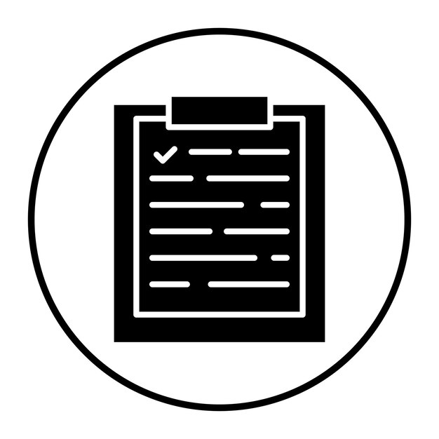 Ilustración vectorial del informe de laboratorio
