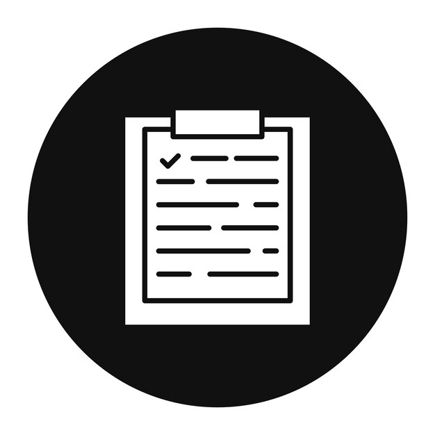 Ilustración vectorial del informe de laboratorio