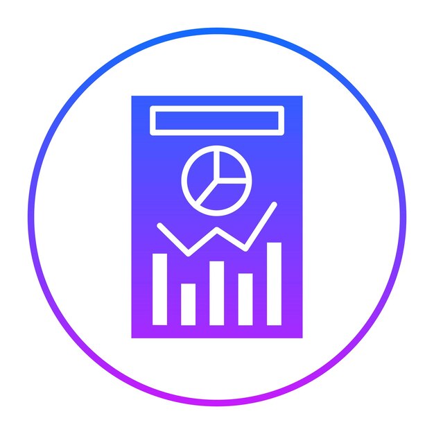 Ilustración vectorial del informe SEO