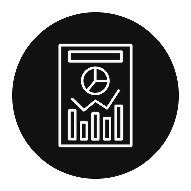 Ilustración vectorial del informe SEO