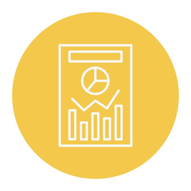 Ilustración vectorial del informe SEO