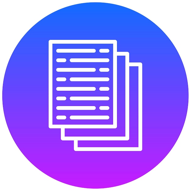 Ilustración vectorial del informe