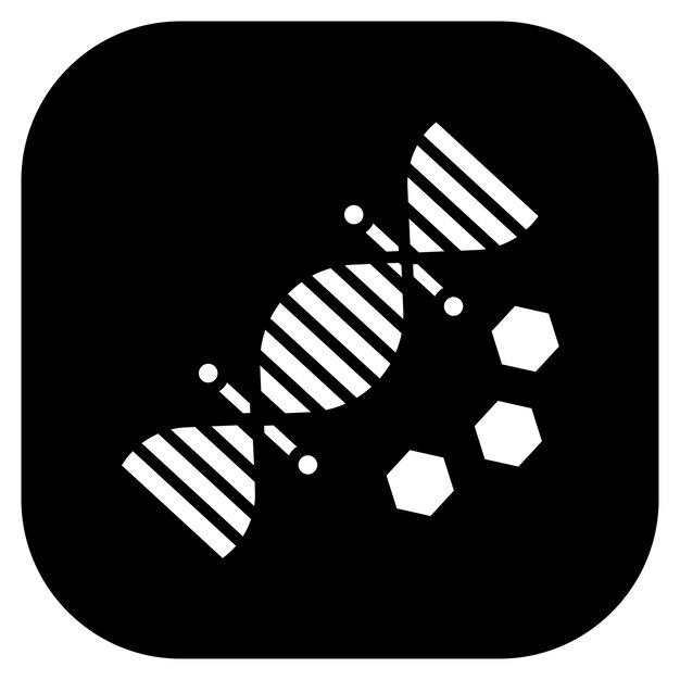 Ilustración vectorial de ingeniería genética