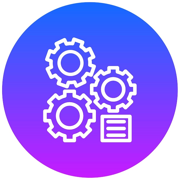 Ilustración vectorial de ingeniería