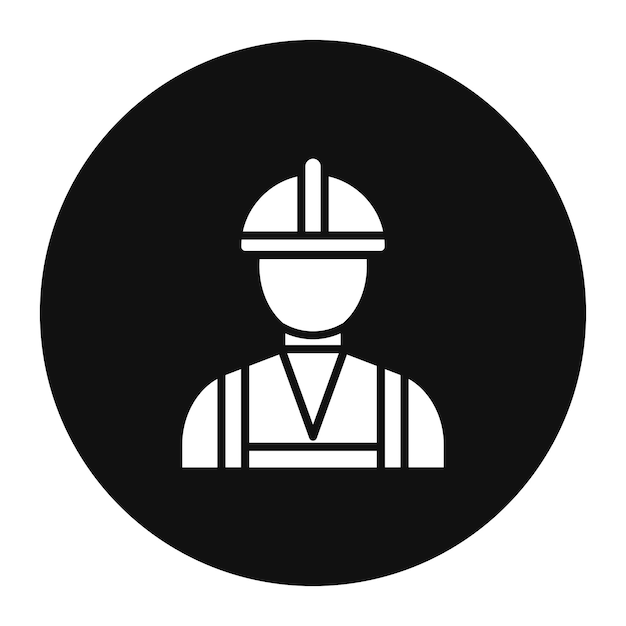 Ilustración vectorial de ingeniero