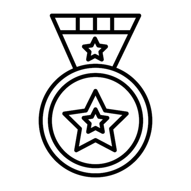 Ilustración vectorial de la insignia