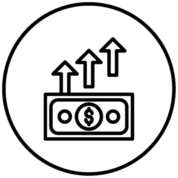 Ilustración vectorial de la inversión