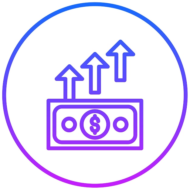 Ilustración vectorial de la inversión