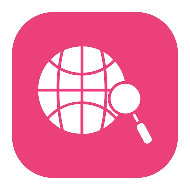 Ilustración vectorial de investigación global